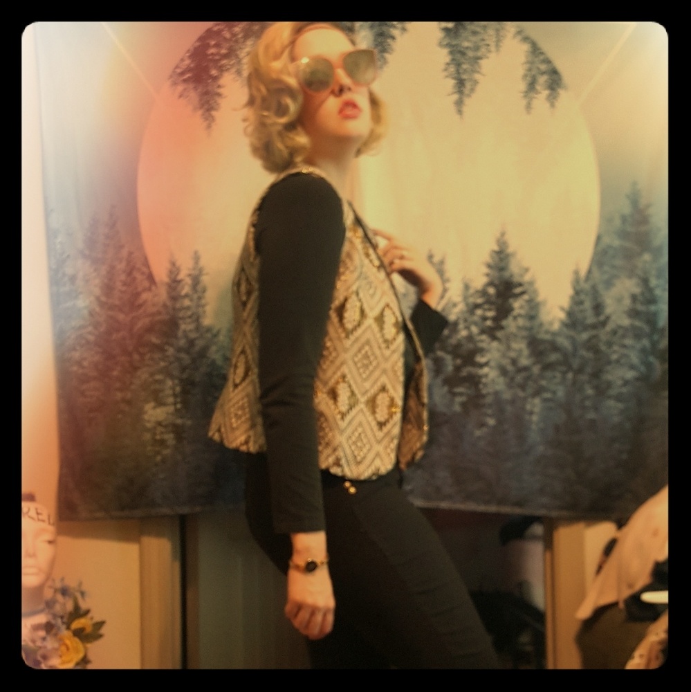 Embroidered Vest